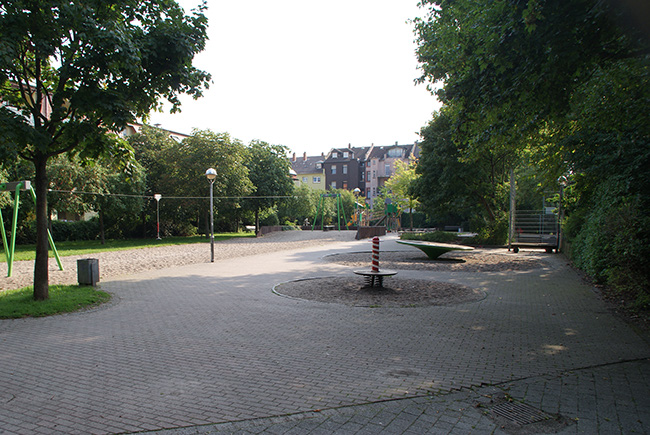 Spielplatz Grünstreifen zwischen Marienstraße und Wilhelmstraße